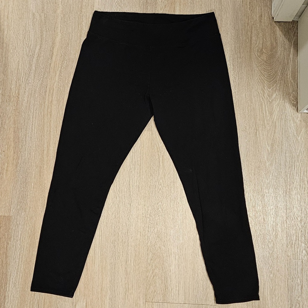 AERIE High Waisted Black Leggings XL